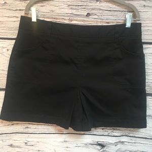 Ann Taylor Skorts. Black. Size: 12